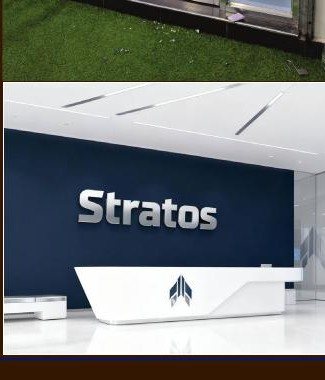 Reception signage work